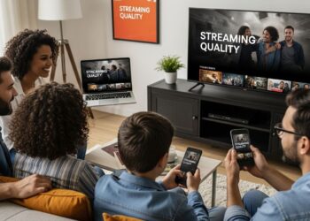 streaming quality family living room