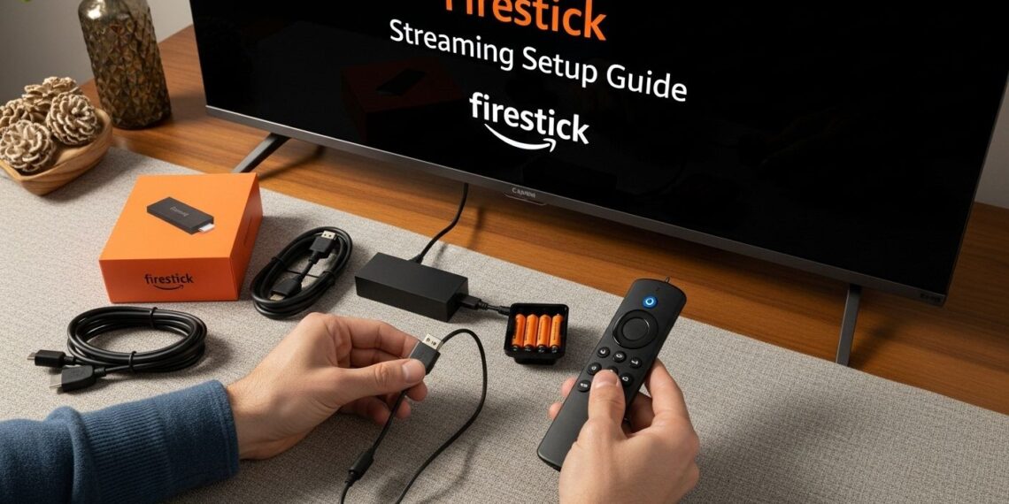 firestick setup step