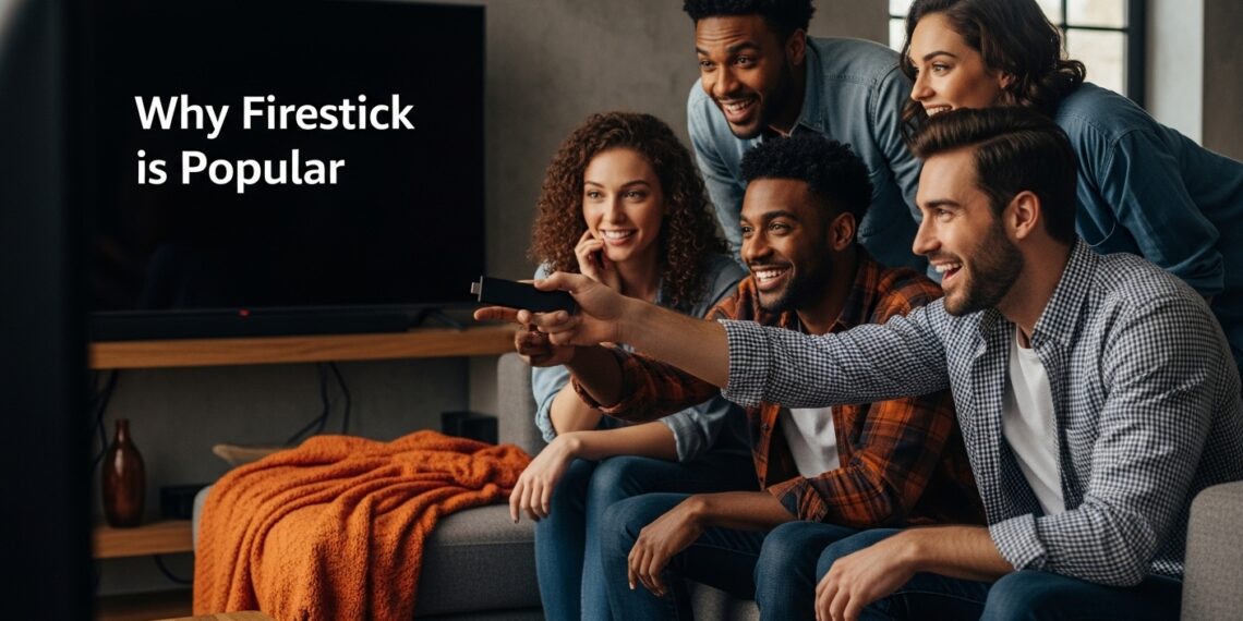 Firestick streamer living room