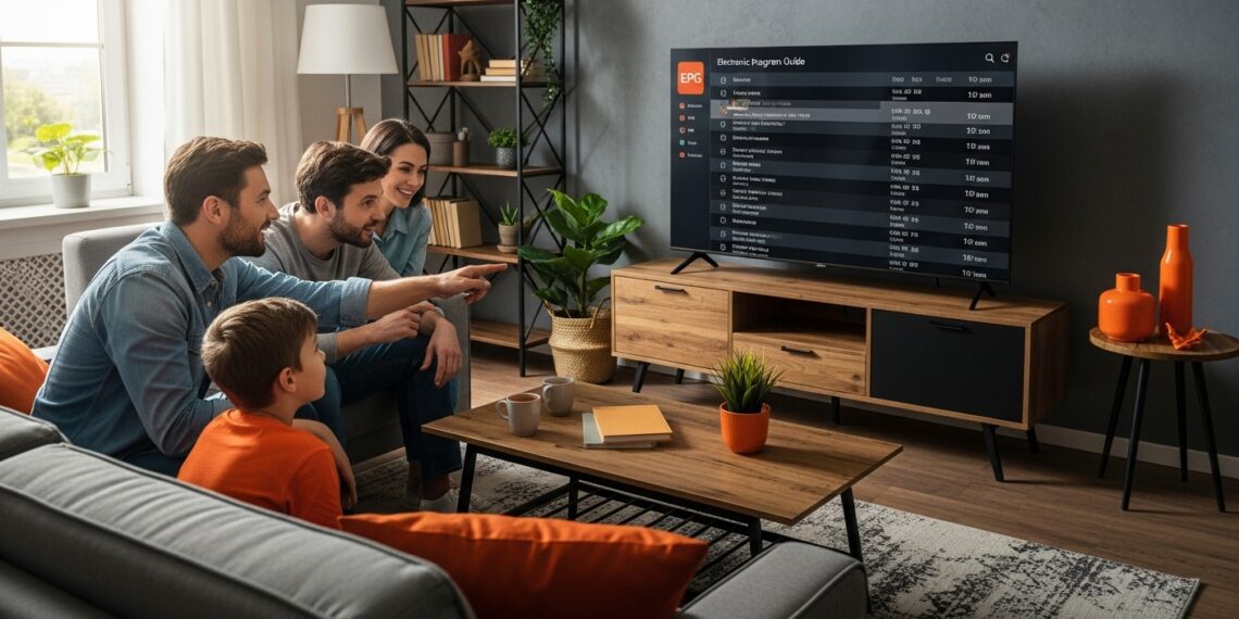 IPTV EPG living room