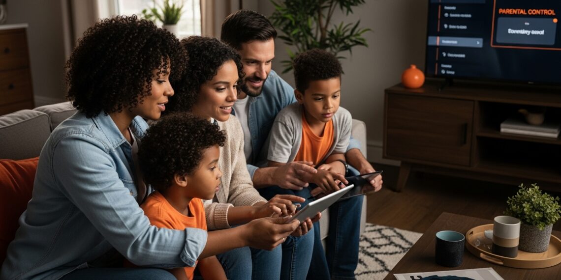 IPTV parental controls family
