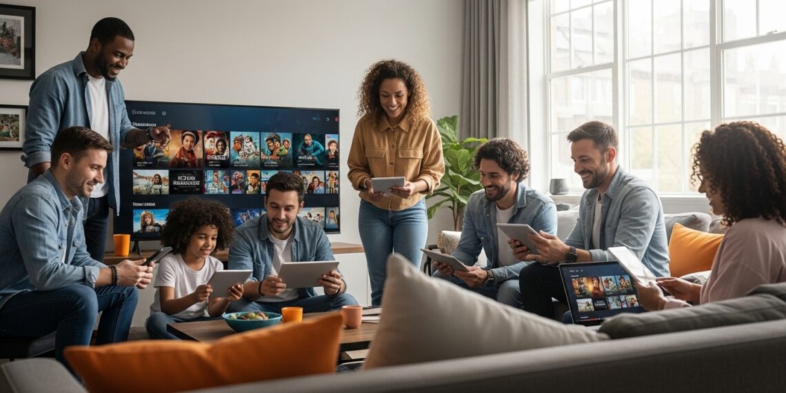 streaming apps, digital entertainment, media sharing