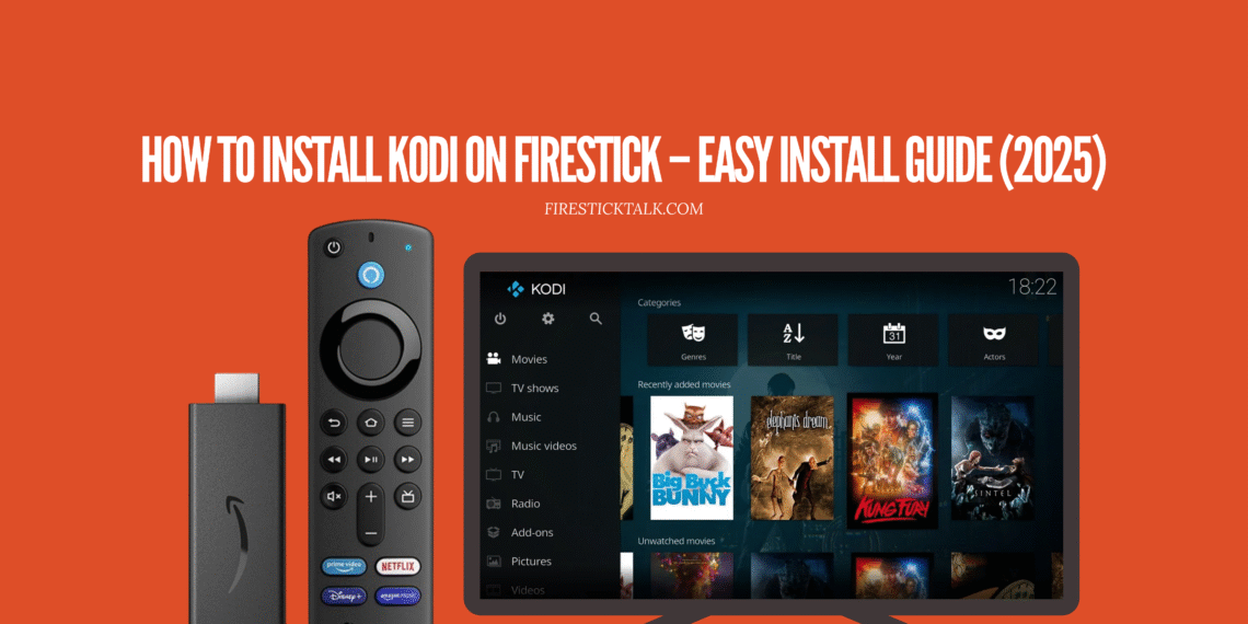 how to install kodi on firestick